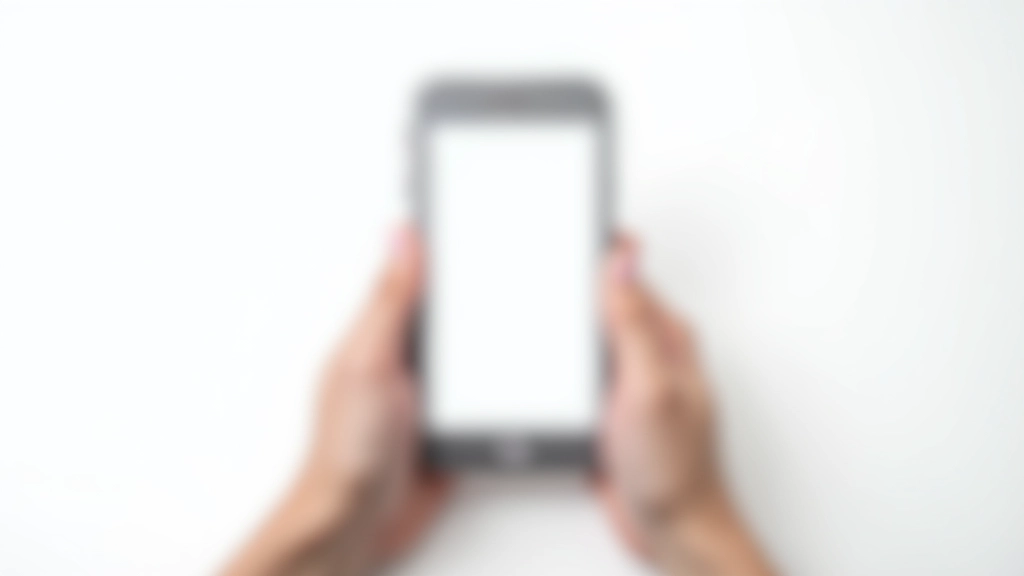 Mobilusis telefonas rankoje, rodantis optimizuotą nukreipimo puslapį